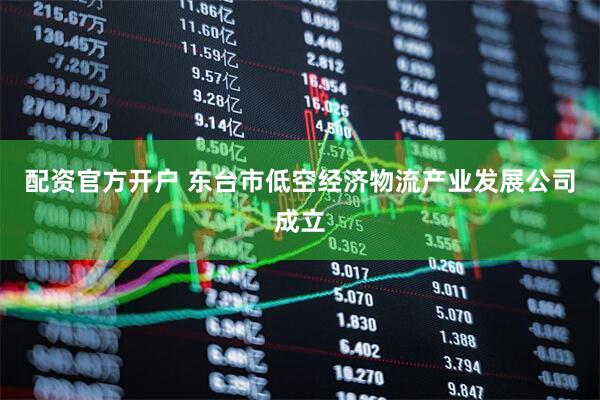 配资官方开户 东台市低空经济物流产业发展公司成立