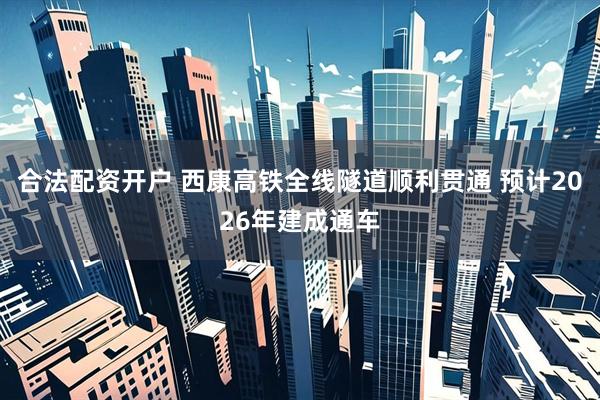 合法配资开户 西康高铁全线隧道顺利贯通 预计2026年建成通车