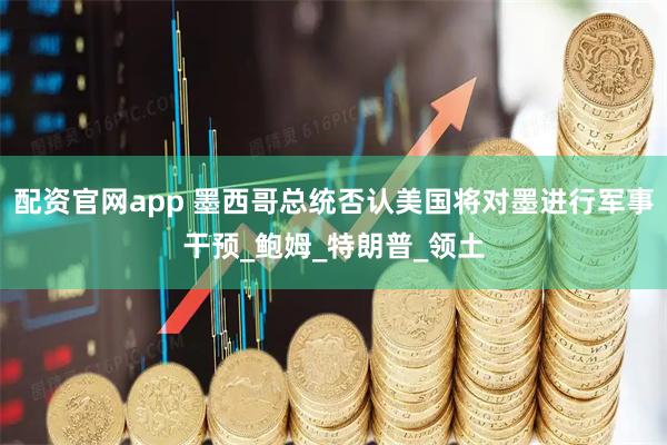 配资官网app 墨西哥总统否认美国将对墨进行军事干预_鲍姆_特朗普_领土